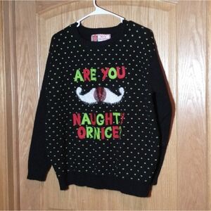 Christmas sweater ugly women's size XL